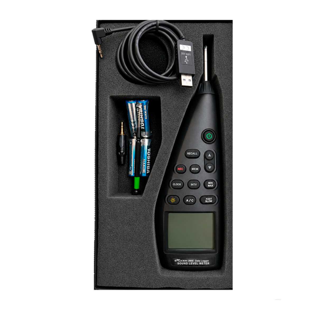 Sonómetro datalogger 30 a 130 db - Imagen 3