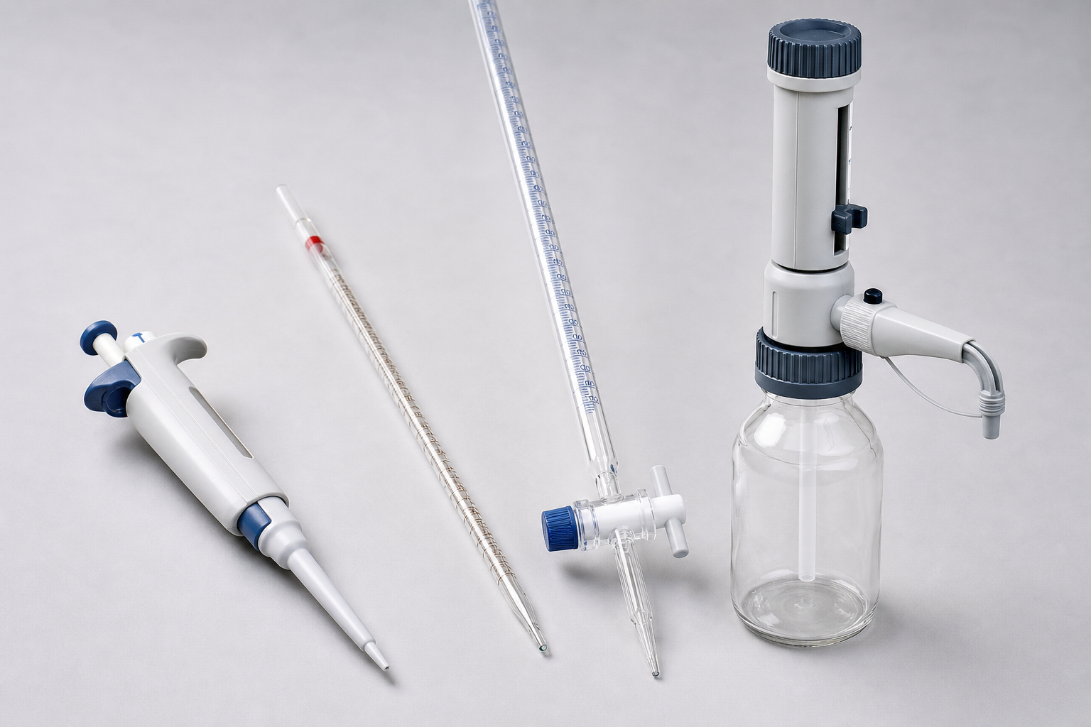 Pipetas micropipetas buretas y dispensadores calibrados en Buenos Aires Argentina